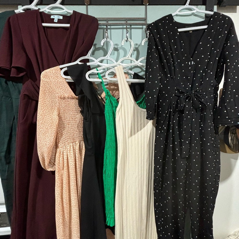 Name brand dress & jumpsuit bundle!